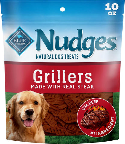 Blue Buffalo Nudges Chicken Homestyle Natural Dog Treats, Pot-Pie-Inspired Recipe, Healthy Reward or Training Treat, Made in the USA with Real Chicken, No Artificial Preservatives, 16 Oz.12