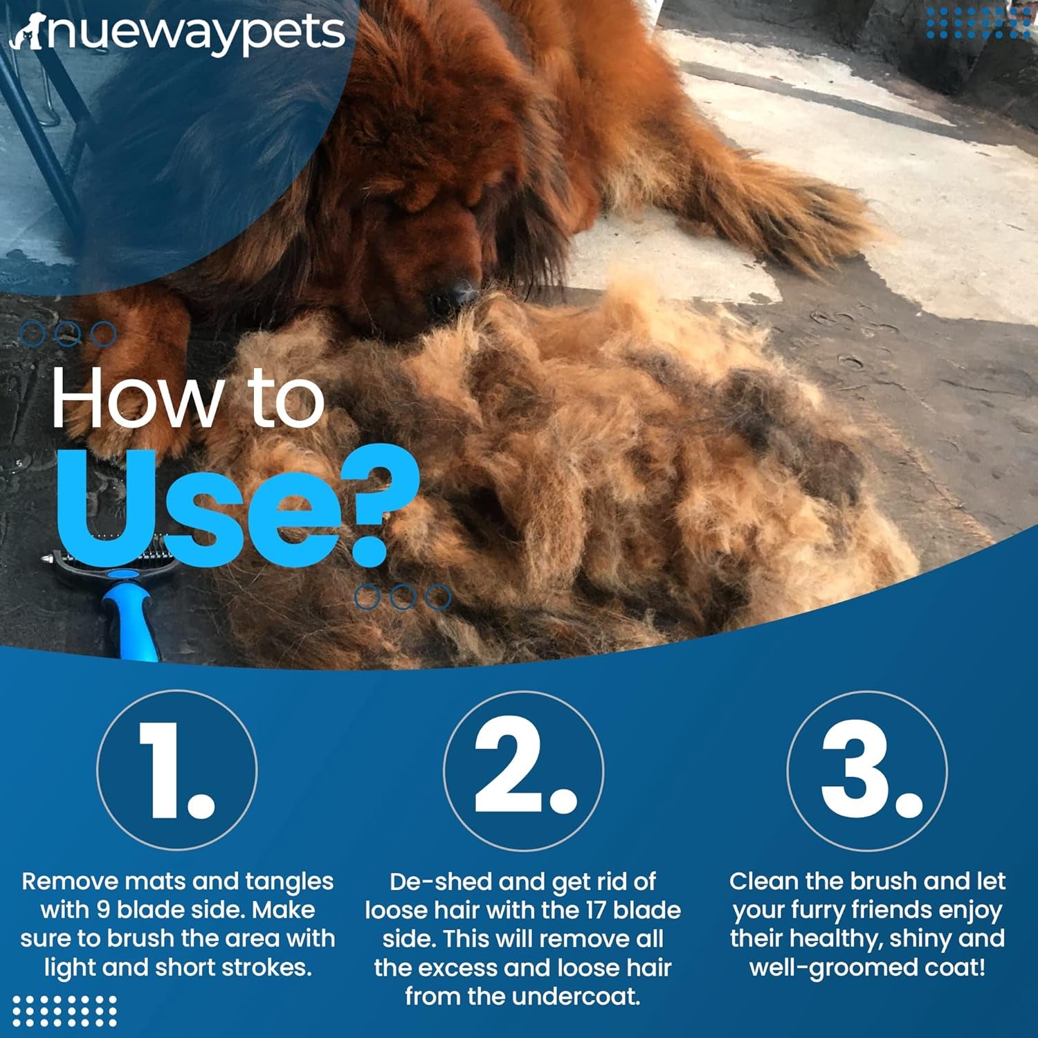 reduce-shedding-with-the-original-fureverbrush®-by-nuewaypets-pro-undercoat-grooming-tool-for-dogs-deshedding-and-dematting-tool