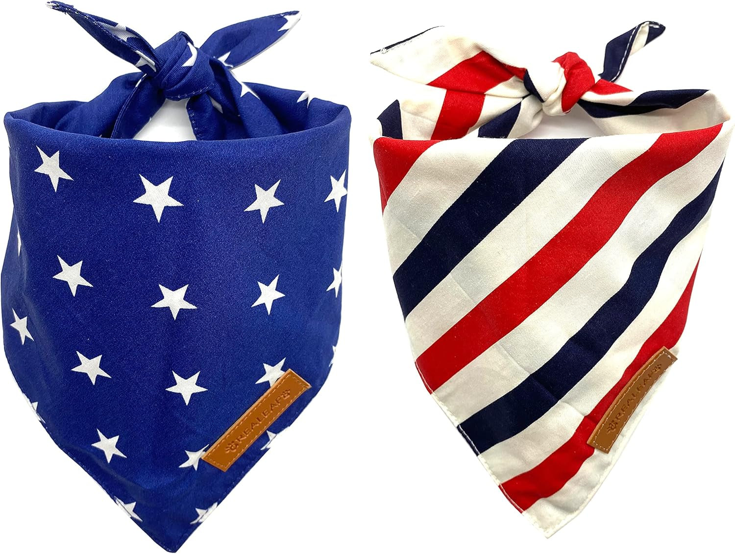 realeaf-4th-of-july-dog-bandanas-2-pack-reversible-american-flag-pet-scarf-for-boy-and-girl-premium-durable-fabric-patriotic-bandana-for-large-and-extra-large-dogs-x-large