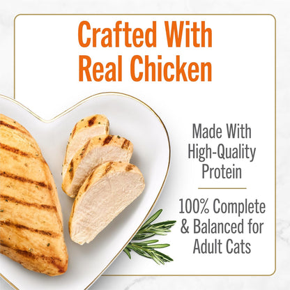 Purina Fancy Feast Savory Centers Gourmet Wet Cat Food Pate with Chicken and Gravy Center, (Pack of 24) 3 Oz Cans4