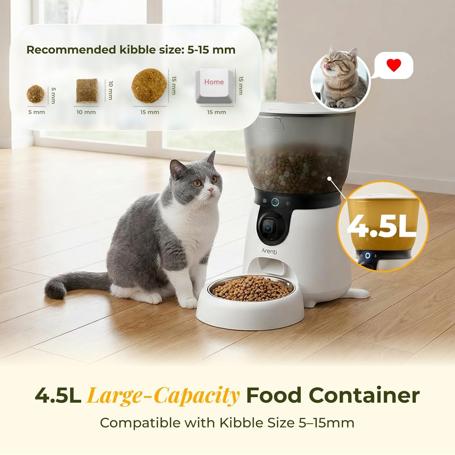 arenti-automatic-cat-feeder-and-water-dispenser-with-camera-2k-adjustable-view-invisible-privacy-mode-4-5l-cat-food-dispenser-fountain-combo-5g-2-4g-wifi-2-way-audio-ai-alerts-battery-backup