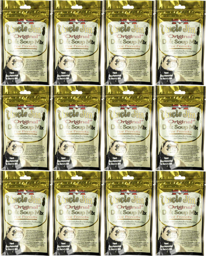 Marshall Uncle Jim'S Original Duk Soup Mix for Ferrets 4.5Oz. (Pack of 12)3