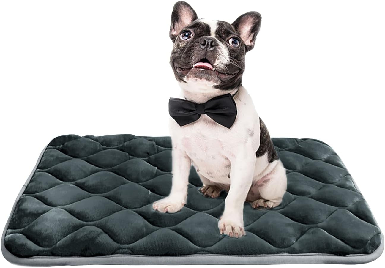 furrybaby-dog-bed-mat-flat-crate-mat-with-anti-slip-bottom-machine-washable-pet-kennel-pad-for-dog-sleeping-xs-22x13-grey-mat