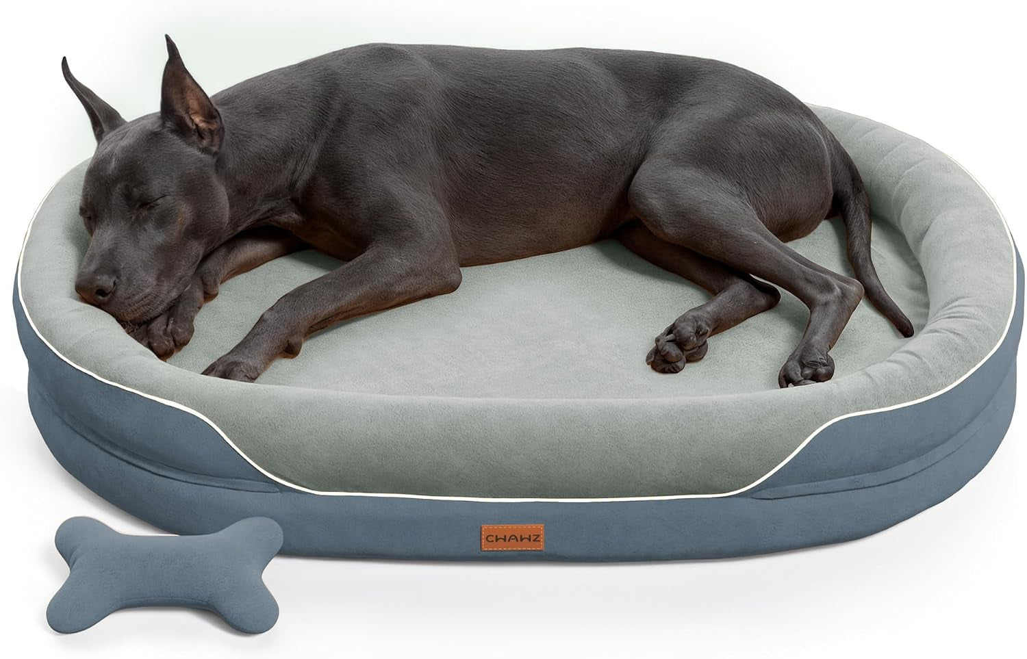 cwawz-xl-orthopedic-dog-bed-extra-large-dog-bed-dog-sofa-for-large-sized-dogs-with-full-surround-bolsters-dual-sided-dog-cooling-bed-with-memory-foam-washable-sofa-with-nonslip-bottom-light-grey