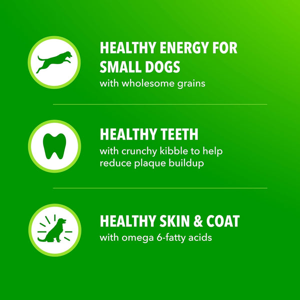 IAMS Proactive Health Small Breed Dry Dog Food, Chicken & Grain, 15 Lb | Real Chicken #1 Ingredient, Small Kibble for Small Mouths, Natural Fiber & Prebiotics, No Fillers or Artificial Flavors5