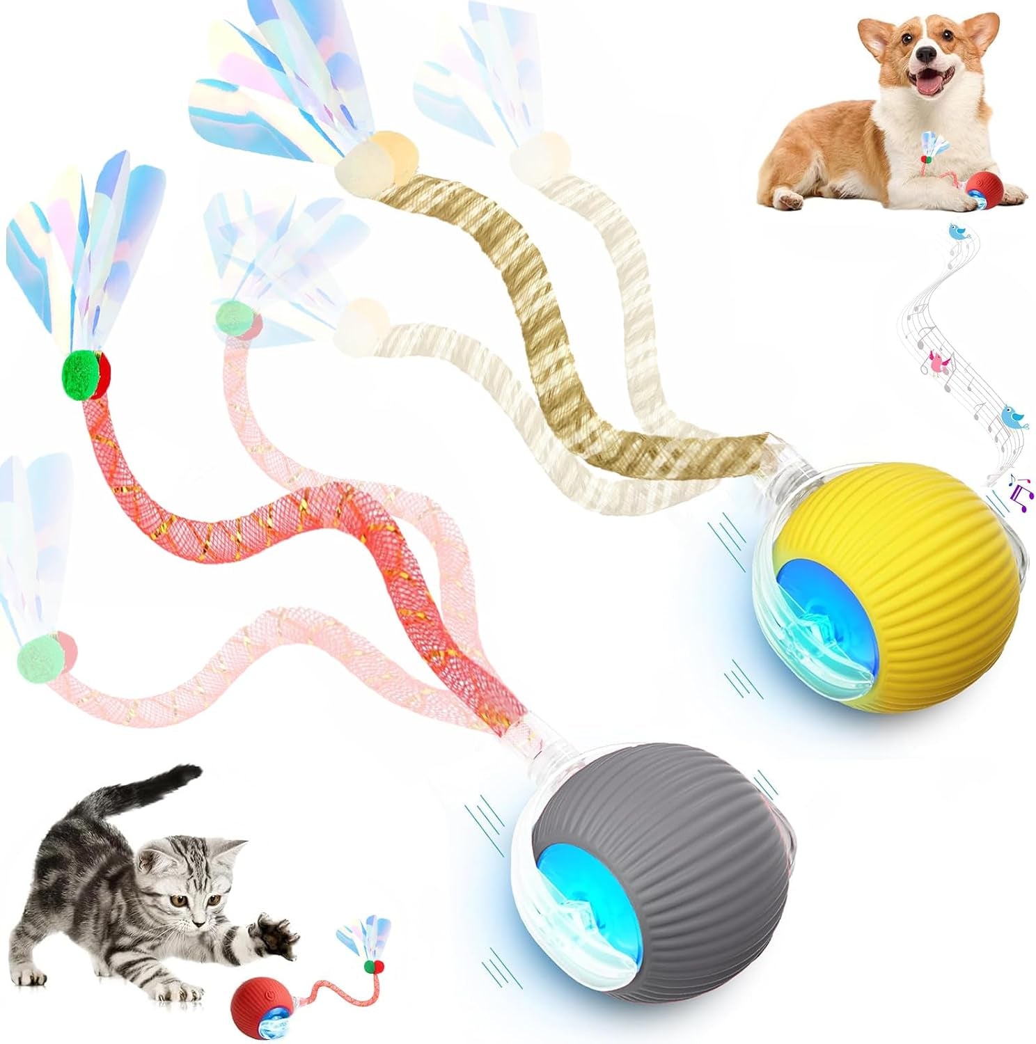 2-packs-speed-2-0-tail-interactive-cat-toys-for-indoor-cats-chirping-motion-activate-cat-toy-smart-kitten-rolling-ball-moving-ball-toys-rechargeable-dog-cats-bal-l-for-enrichment-exercise