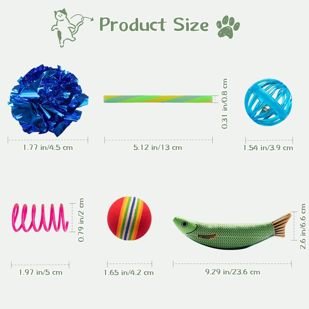 cat-toys-33-pack-delightful-interactive-variety-set-for-cats-kittens-with-catnip-toy-crinkle-balls-cat-ball-toys-springs-to-reduce-anxiety-destructive-behaviour