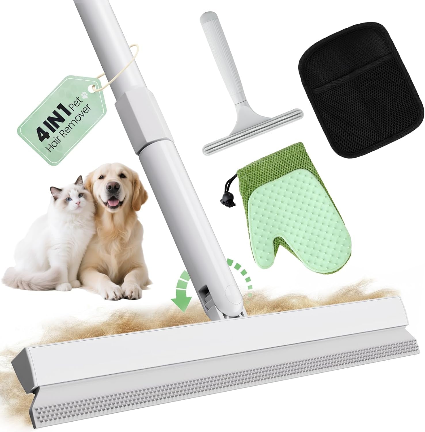 carpet-rake-for-pet-hair-removal-tool-4-in-1-pet-hair-remover-kit-for-dog-cat-fur-remover-contain-60-adjustable-rubber-broom-glove-magic-brush-and-scraper-for-furniture-short-pile-carpets-mats