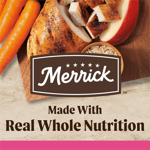 Merrick Healthy Grains Premium Dry Dog Food for Small Dogs, Wholesome and Natural Kibble, Small Breed Recipe - 4.0 Lb. Bag2