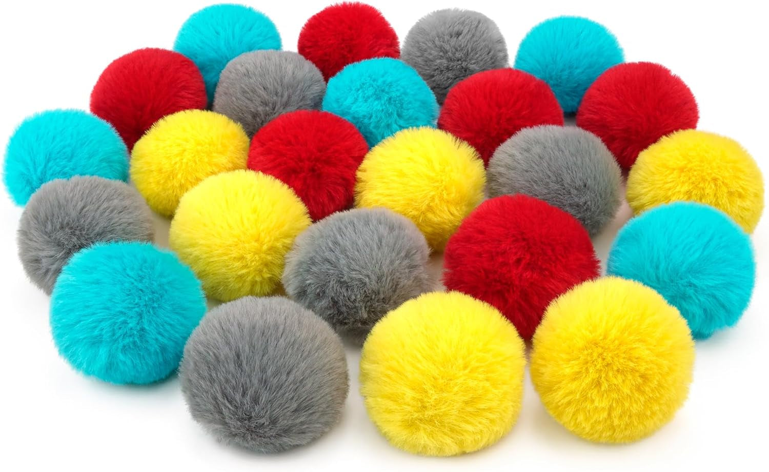 chiwava-24pcs-1-8-catnip-furry-cat-toys-ball-soft-pom-pom-balls-kitten-chasing-quiet-play-assorted-color
