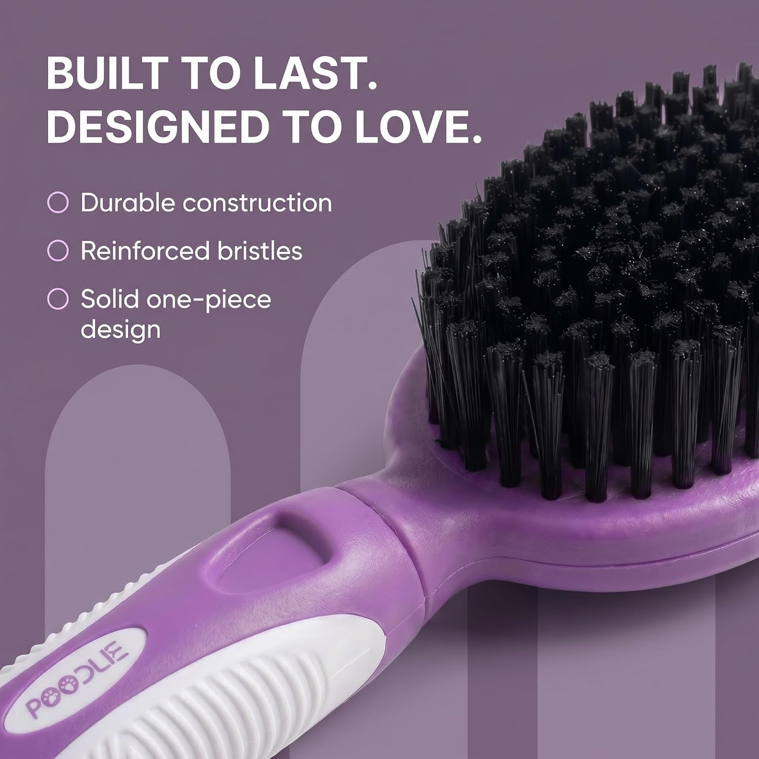 soft-bristle-dog-brush-for-short-haired-cats-or-dogs-firm-bristles-to-remove-dust-dirt-and-loose-fur-hook-and-rubber-handle