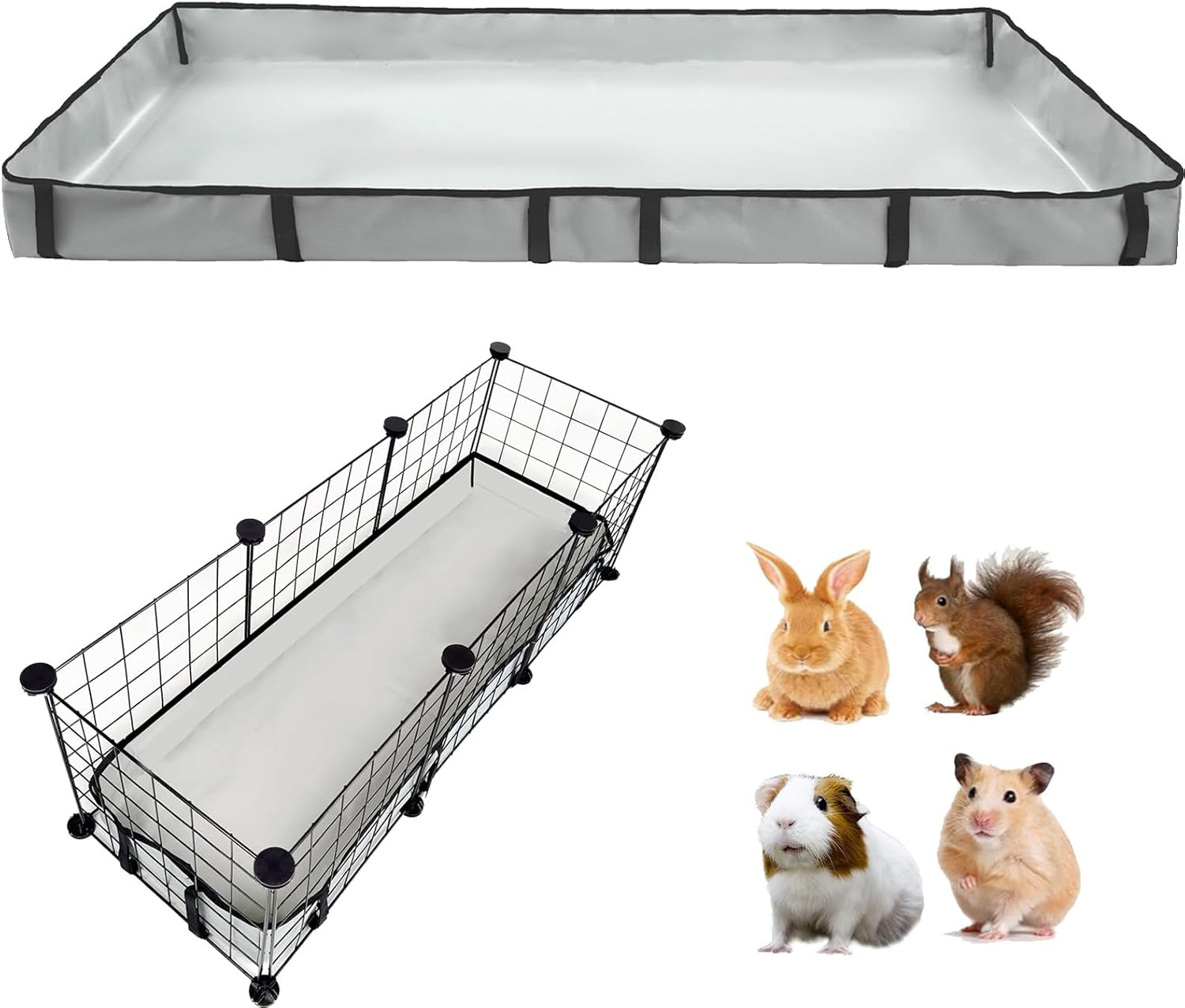 dzwlkj-guinea-pig-cage-liner-tarp-bottom-waterproof-and-washable-available-in-22-sizes-base-also-for-rabbits-bunny-chinchesillas-hedgehog-ferrets-and-other-small-animals24x48-inches