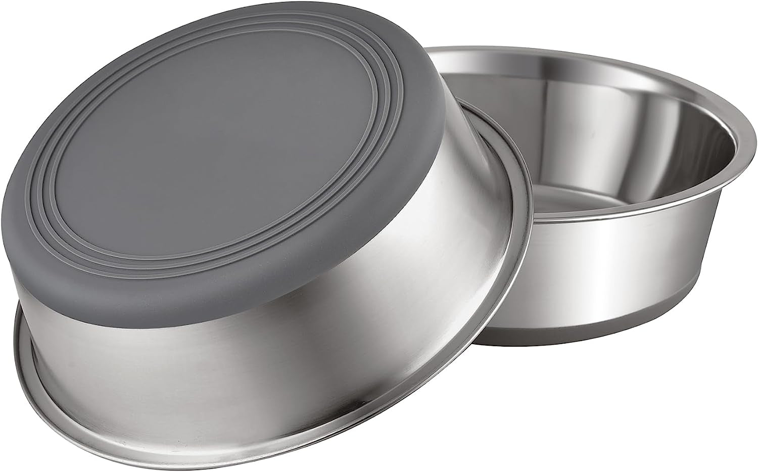 peggy11-nonslip-stainless-steel-dog-bowls-3-8-us-cup-2-count-no-slide-silicone-bottom-dishwasher-safe-easy-to-clean-stackable-design