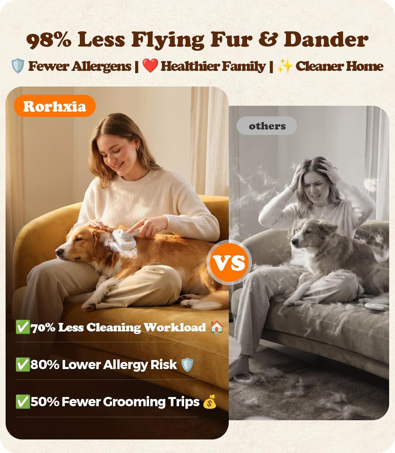 rorhxia-steam-dog-cat-brush-for-shedding-for-short-long-haired-pet-2026-upgraded-cool-steam-brush-1-shampoo-skin-friendly-self-cleaning-ipx7-waterproof-deodorizes-soften-the-coat
