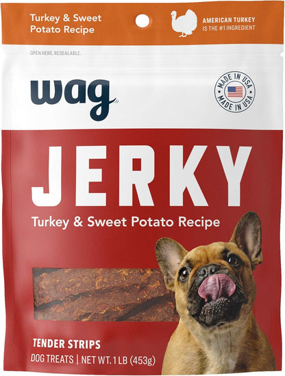 Amazon Brand - Wag Soft & Tender American Jerky Dog Treats – Beef Recipe (24 Oz)9