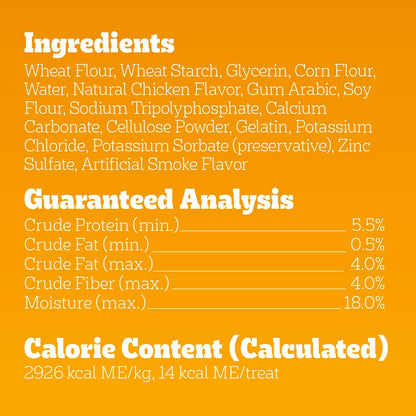 Pedigree Dentastix Chewy Chunx Small Dog Dental Treats, Chicken, 13.5 Oz | Chewy Texture Reduces Plaque, Cleans Teeth & Supports Gum Health, No Added Sugar, Low Fat under 25 Calories per Treat6
