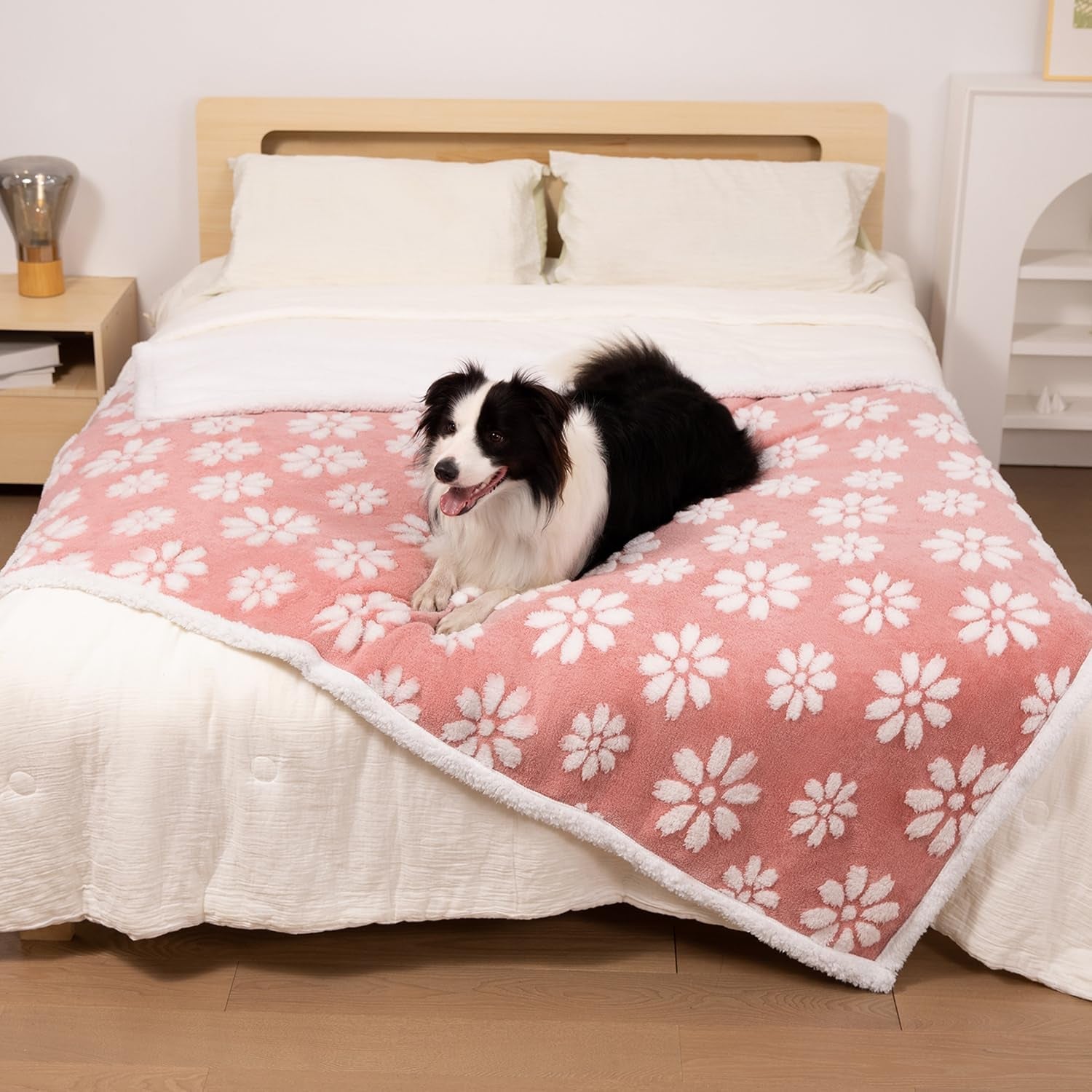 cute-waterproof-blanket-for-dog-cat-or-adult-50x60-pink-3d-textured-flower-pet-blanket-for-bed-couch-sofa-soft-liquid-pee-proof-pet-furniture-protector
