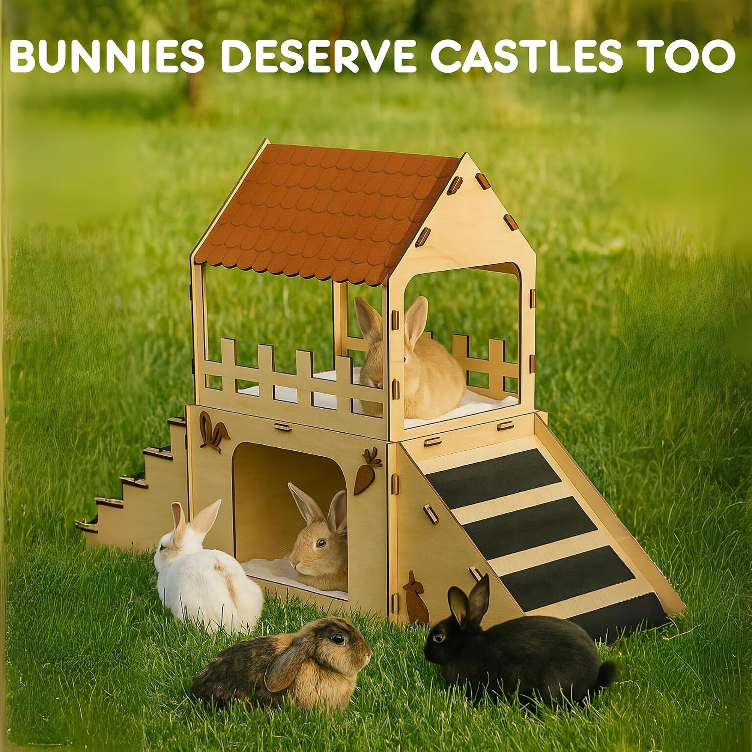 otterpets-extra-large-bunny-hideout-wooden-rabbit-castle-with-fleece-mats-pet-safe-wood-joints-no-rubber-bands-rabbit-hideout-made-of-safe-wood-bunny-house-indoor-chinchilla-and-guinea-pig-safe