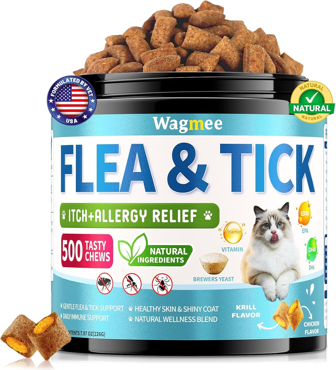 natural-cat-flea-treatment-chewables-500-crunchy-creamy-tasty-chews-flea-and-tick-prevention-for-cats-with-skin-coat-support-oral-flea-tick-supplement-allergy-relief-for-cats-chicken