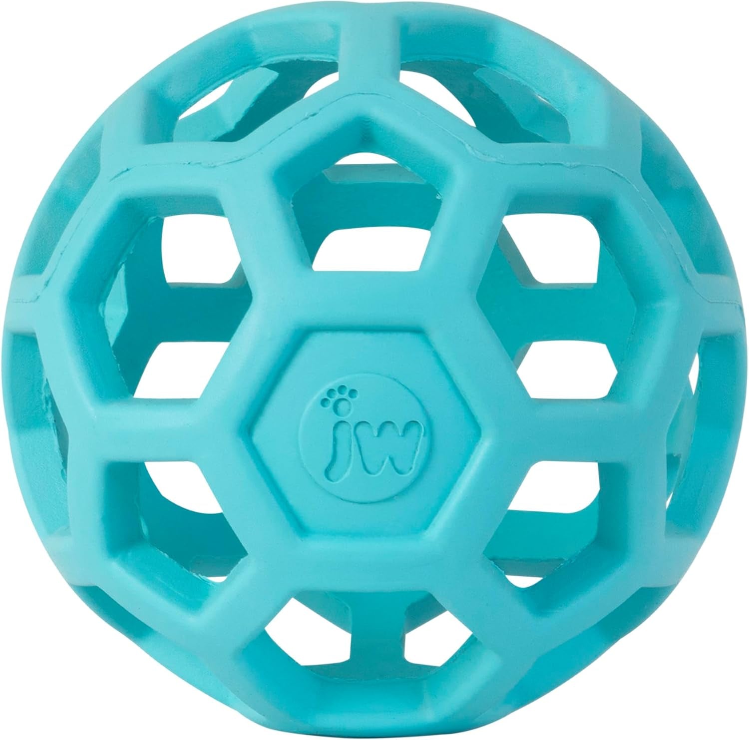 jw-pet-hol-ee-roller™-dog-toy-puzzle-ball-natural-rubber-small-3-inch-diameter-pink