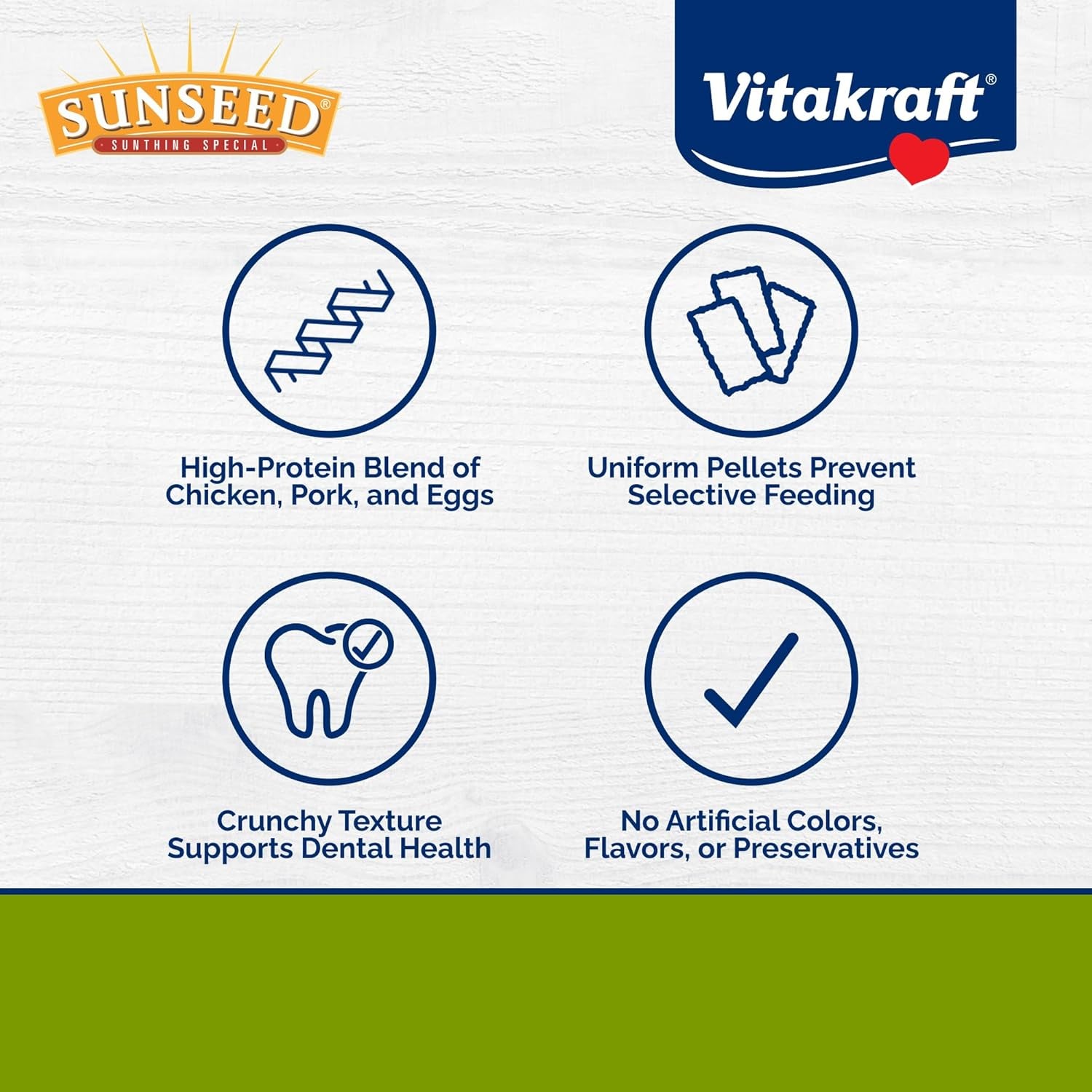sunseed-vita-prima-ferret-food-3-lb-resealable-bag-high-energy-protein-from-chicken-pork-eggs-added-vitamins-and-minerals-no-artificial-colors-or-flavors
