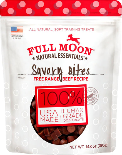 Full Moon® Essential Chicken Savory Bites Dog Treats 16 Oz | Human Grade, No Corn, No Wheat, No Soy, Glycerin Free, Made in the USA9