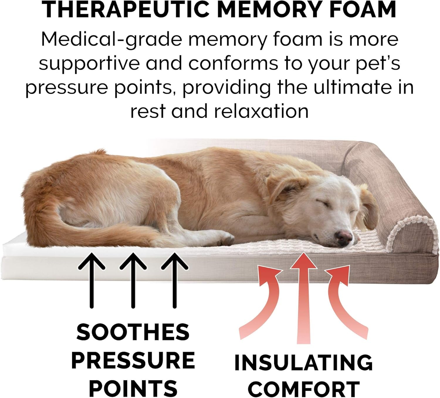 furhaven-memory-foam-dog-bed-for-medium-small-dogs-w-removable-bolsters-washable-cover-for-dogs-up-to-35-lbs-luxe-faux-fur-performance-linen-sofa-woodsmoke-medium