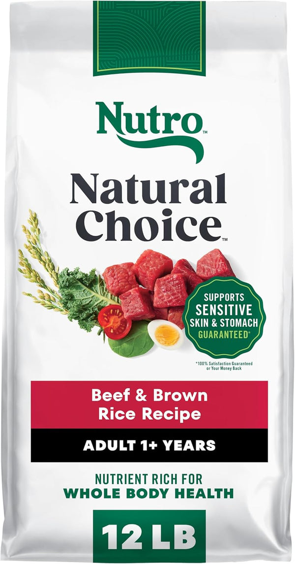 Nutro Natural Choice Adult Dry Dog Food, Chicken & Brown Rice Recipe, 30 Lb | Non-Gmo, Real Chicken #1 Ingredient, No Corn, Wheat, Soy or Chicken By-Product Meal, Supports Skin & Coat/Digestion/Immunity17