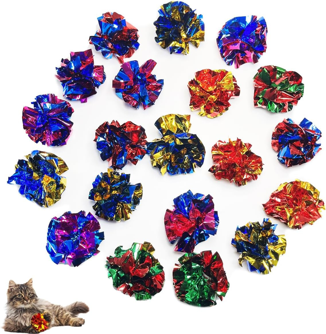 cat-crinkle-ball-toys-10-packs-for-indoor-cats-to-kill-time-and-keep-fit-2-3-inch-colorful-mylar-crinkle-balls-attract-cats-to-swat-bite-hunt-interactive-toys-for-cats-and-kittens