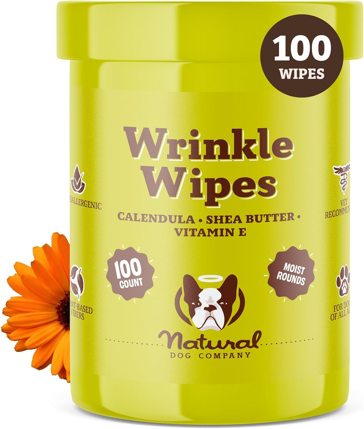 natural-dog-company-wrinkle-wipes-for-dogs-100-count-hypoallergenic-cleaning-deodorizing-for-grooming-faces-paws-butts