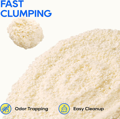 Honeycare Cassava Cat Litter | Natural Cassava Formula | Fast Clumping & Odor Control | Low Dust & Eco-Friendly | 6 Lbs3