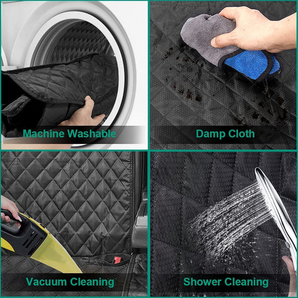 ANOSOSPECIAL Dog Car Seat Cover for Back Seat Cover,Non Stick Fur Rear Seat Protector for Pet,Nonslip Waterproof Durable Universal Fit Interior Backseat Covers for Auto Van SUV5