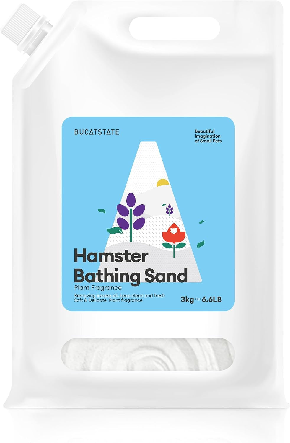 bucatstate-hamster-bath-sand-with-pour-spout-6-6lb-desert-bath-sand-no-dust-potty-litter-calcium-free-sand-for-hamster-chinchillas-gerbil-mice-degu-or-other-small-pets-fine-sand