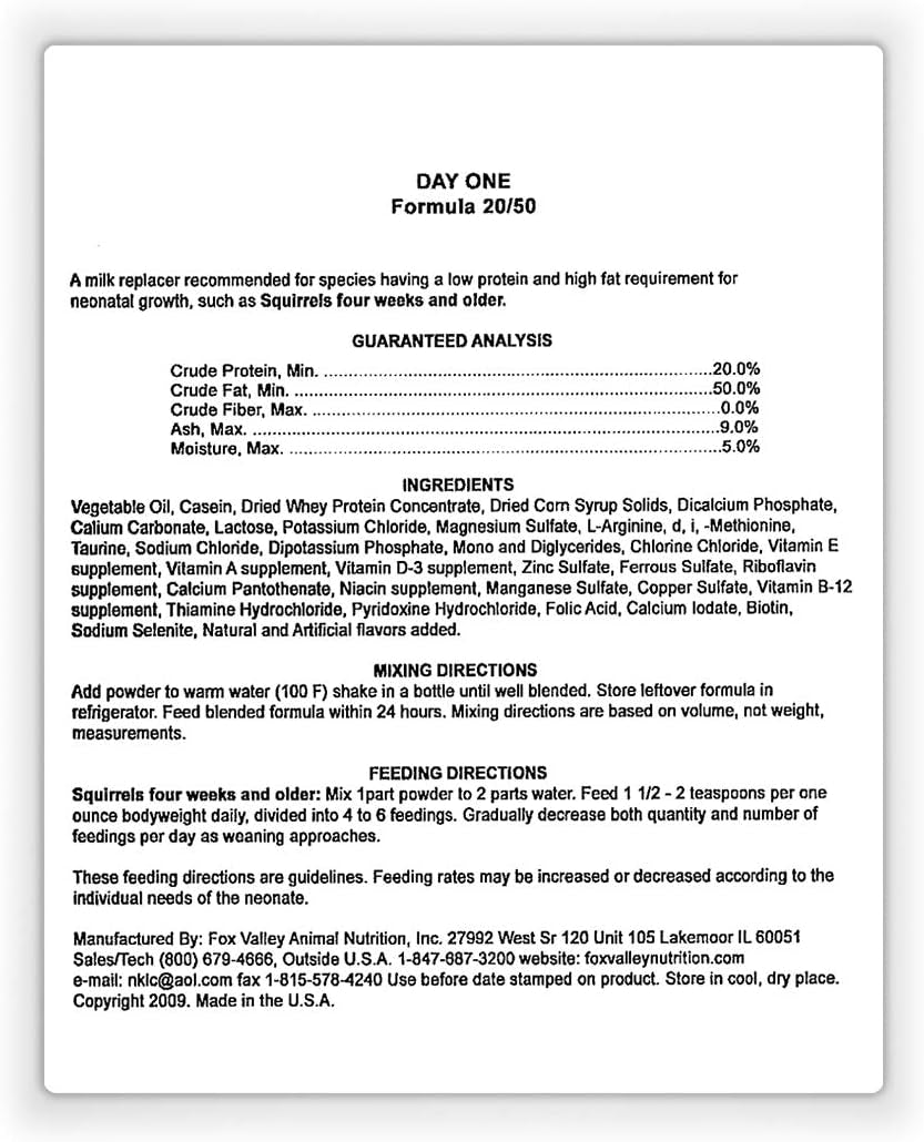 fox-valley-day-one-20-50-formula-for-squirrels-1-lb-all-human-grade-ingrediants