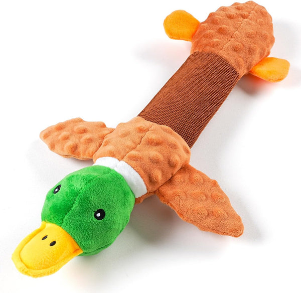 Tug of War Dog Toy, Crinkle Dog Toys for Large Dog, Soft Dog Plush Toy with Squeaky, Stuffed Animal for Dogs (Tug Series, Donkey)8