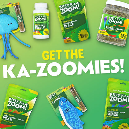Super ZOOMIES Catnip Mix | High Potency, Hand Harvested | Hand-Harvested Fresh Catnip Mix for Cats; Sparks Zoomies & Active Play; Grown in Canada & USA, Nothing Artificial8