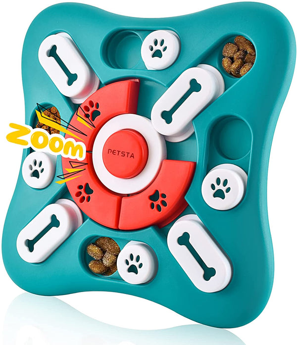 Dog Puzzle Toys, Treat Dispensing Dog Enrichment Toys for IQ Training and Brain Stimulation, Interactive Mentally Stimulating Toys as Gifts for Puppies, Cats, Dogs (M-Level 3)8