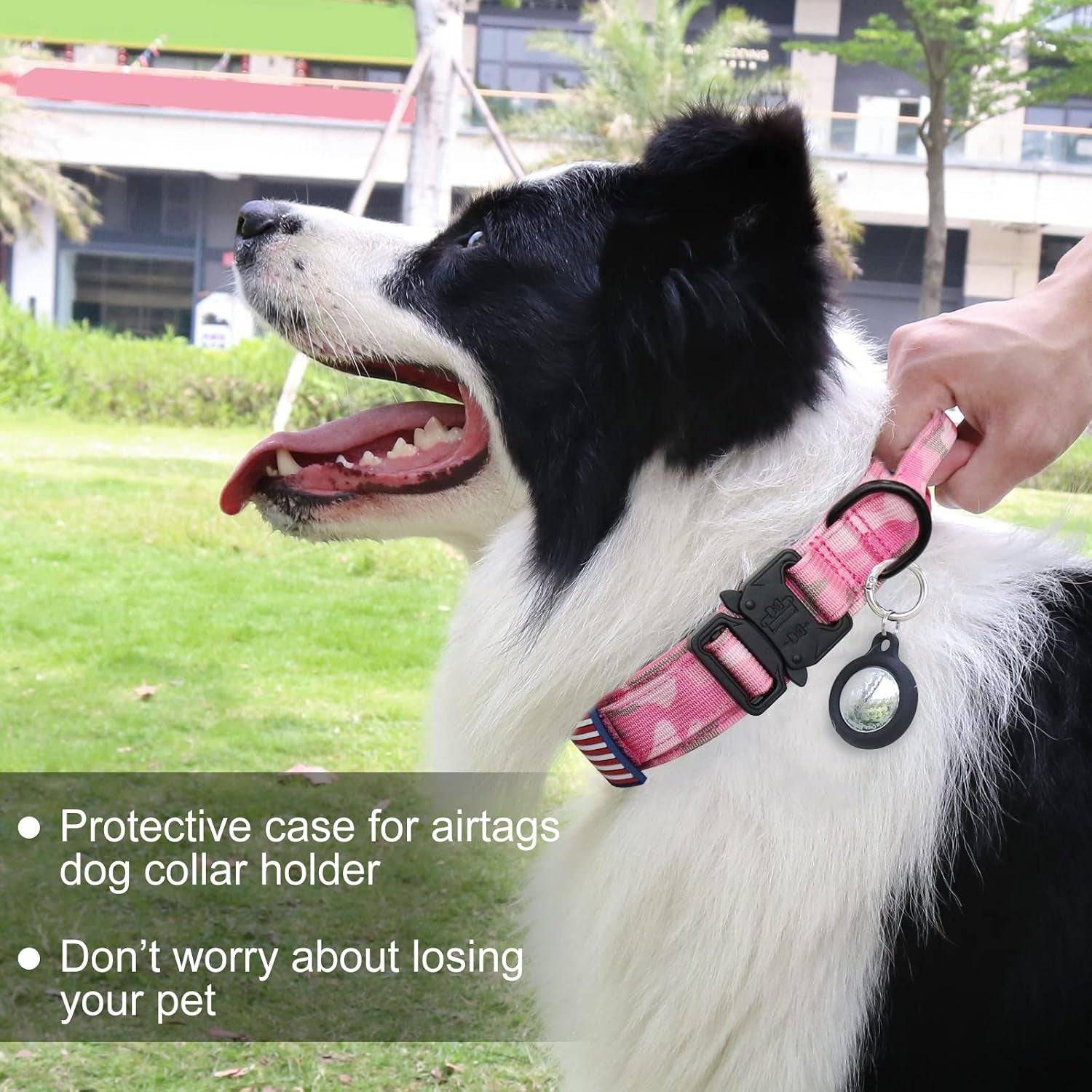 hotsky-tactical-dog-collar-and-leash-set-heavy-duty-military-airtag-dog-collar-with-handle-and-metal-buckle-for-training-and-walking-with-airtag-holder-and-two-patches-pink-camo-m