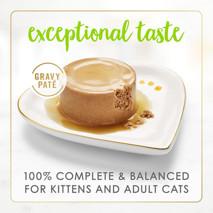 Purina Fancy Feast Gravy Lovers Salmon Feast Pate in Wet Cat Food Gravy - (Pack of 24) 3 Oz. Cans2