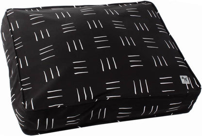 Molly Mutt Medium to Large Duvet Cover, Heat Waves, Brown with Black Accents 36"X45"X5"31