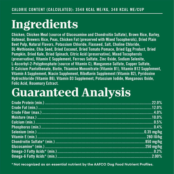 Nutro Natural Choice Large Breed Adult Dry Dog Food, Chicken & Rice, 30 Lb | Real Chicken #1 Ingredient, Non-Gmo, Made in USA, No Corn, Wheat, Soy, Supports Joints, Digestion, Immunity, Skin & Coat6