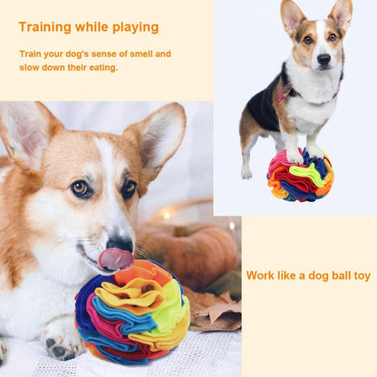 Ablechien Snuffle Ball - Snuffle Ball for Small Dogs, Interactive Dog Toys to Keep Them Busy, Puppy Dog Puzzle Toy with Storage Bag Machine Washable4