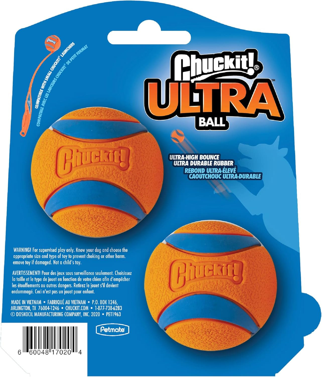 chuckit-ultra-ball-dog-toy-balls-for-dogs-to-fetch-durable-rubber-small-2-inch-pack-of-2