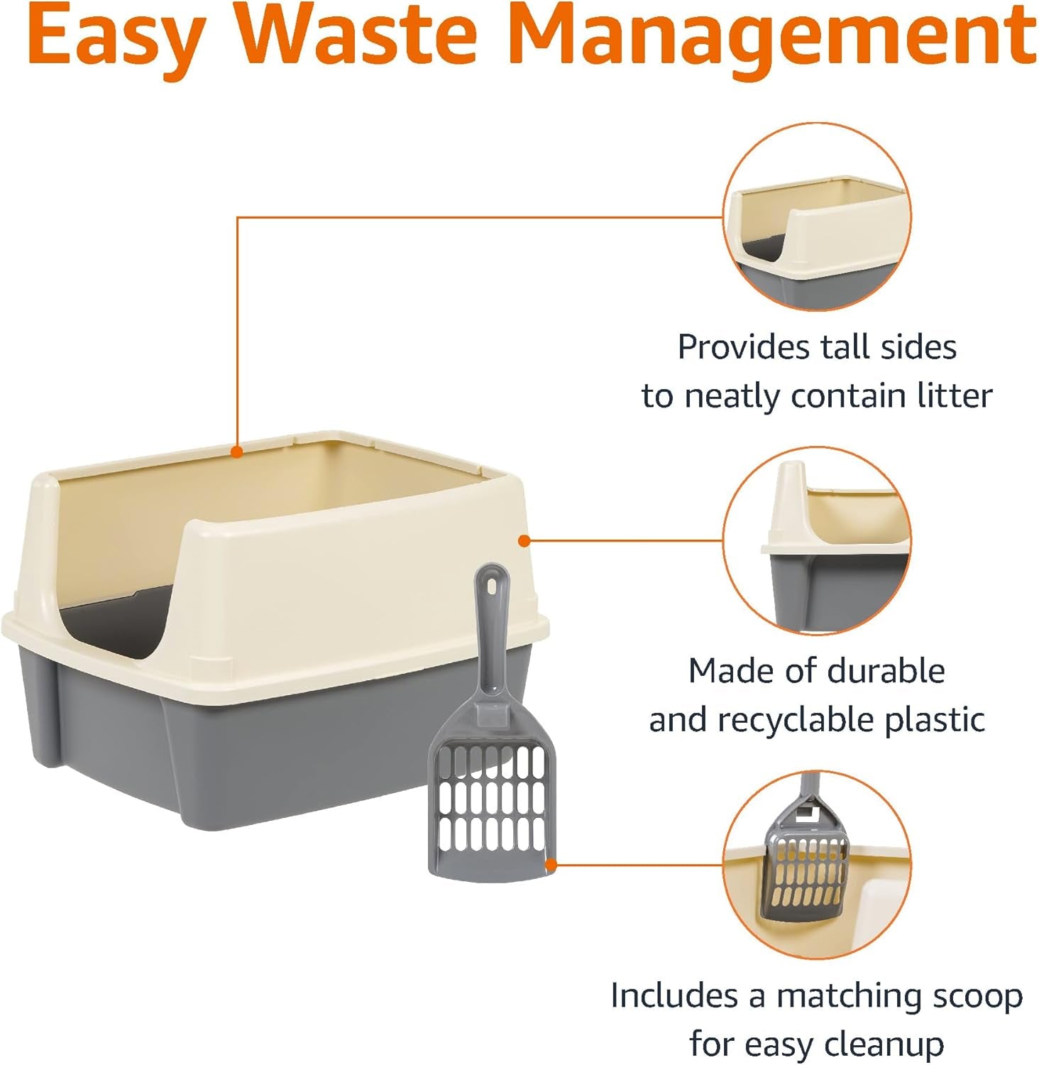 amazon-basics-large-cat-litter-box-with-high-sides-open-top-for-easy-access-includes-scoop-with-storage-19-x-15-x-11-75-grey-beige