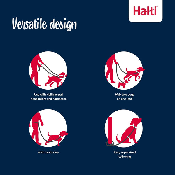 Halti Headcollar (Size 4, Black) & Halti Training Leash (Size Large, Black) | Bundle | Stop Your Dog Pulling on the Leash | Adjustable, Lightweight with Padded Nose Band | Suitable for Large Dogs7