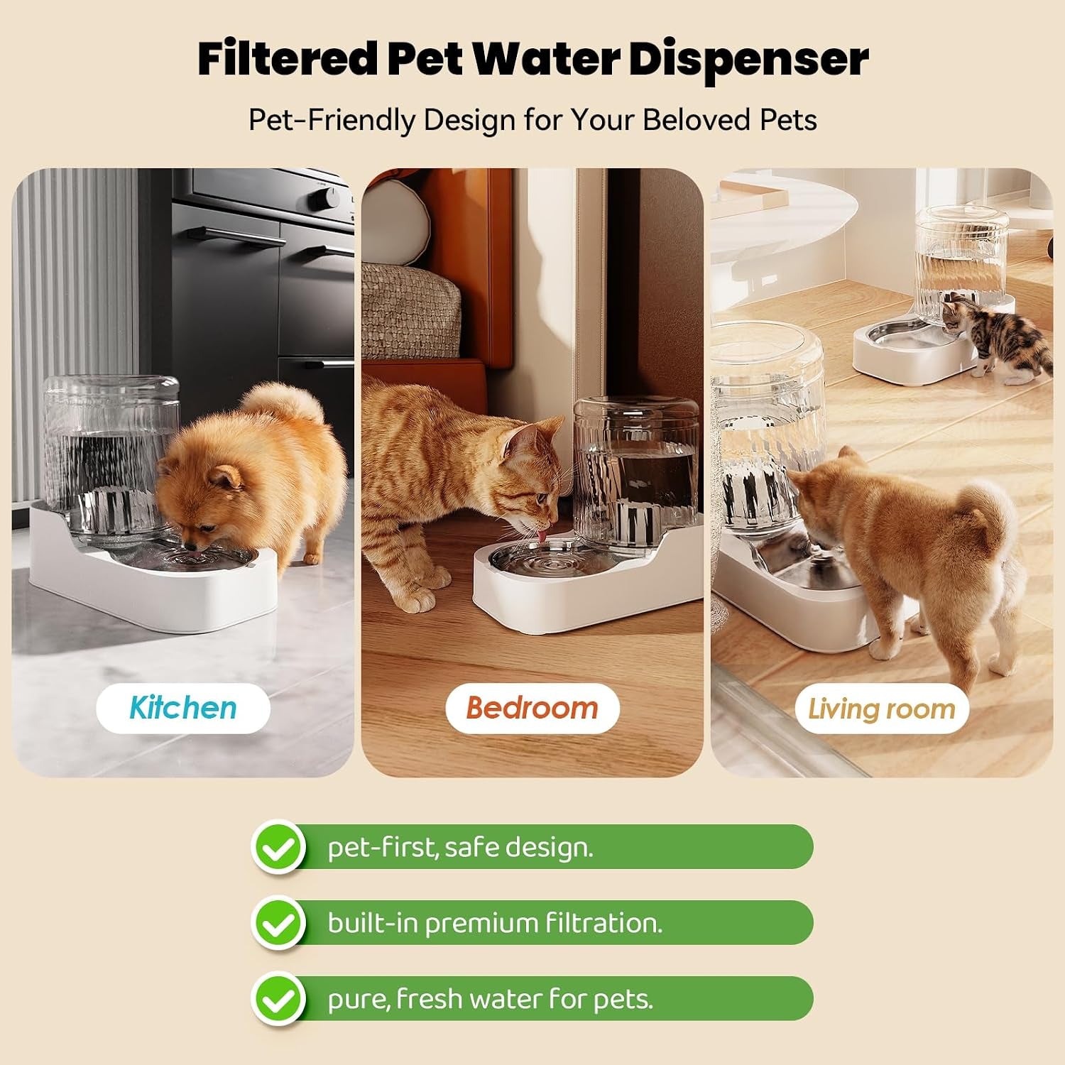 junspow-automatic-cat-water-dispenser-with-stainless-steel-bowl-dog-water-bowl-dispenser-adjustable-water-dispensing-auto-pet-waterer-for-cats-and-dogs