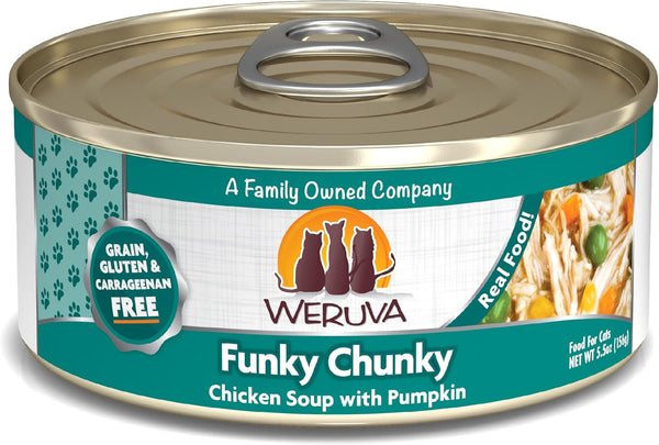 Weruva Classic Cat Food, Paw Lickin’ Chicken with Chicken Breast in Gravy, 3Oz Can (Pack of 24)10