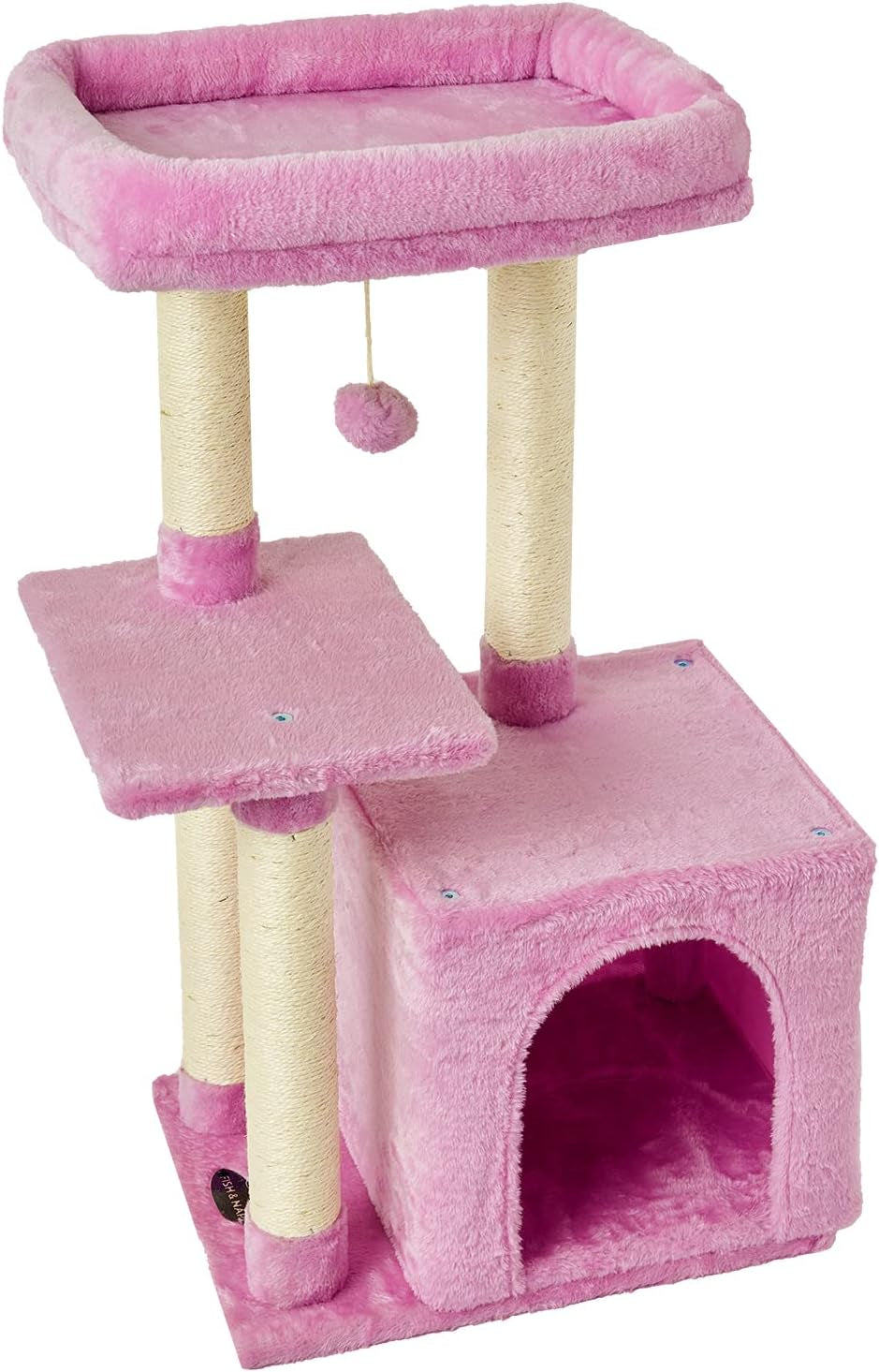 cute-cat-tree-kitten-cat-tower-condo-cat-furniture-sisal-scratching-posts-b-fish-nap-for-indoor-jump-platform-activity-center-play-house-beige