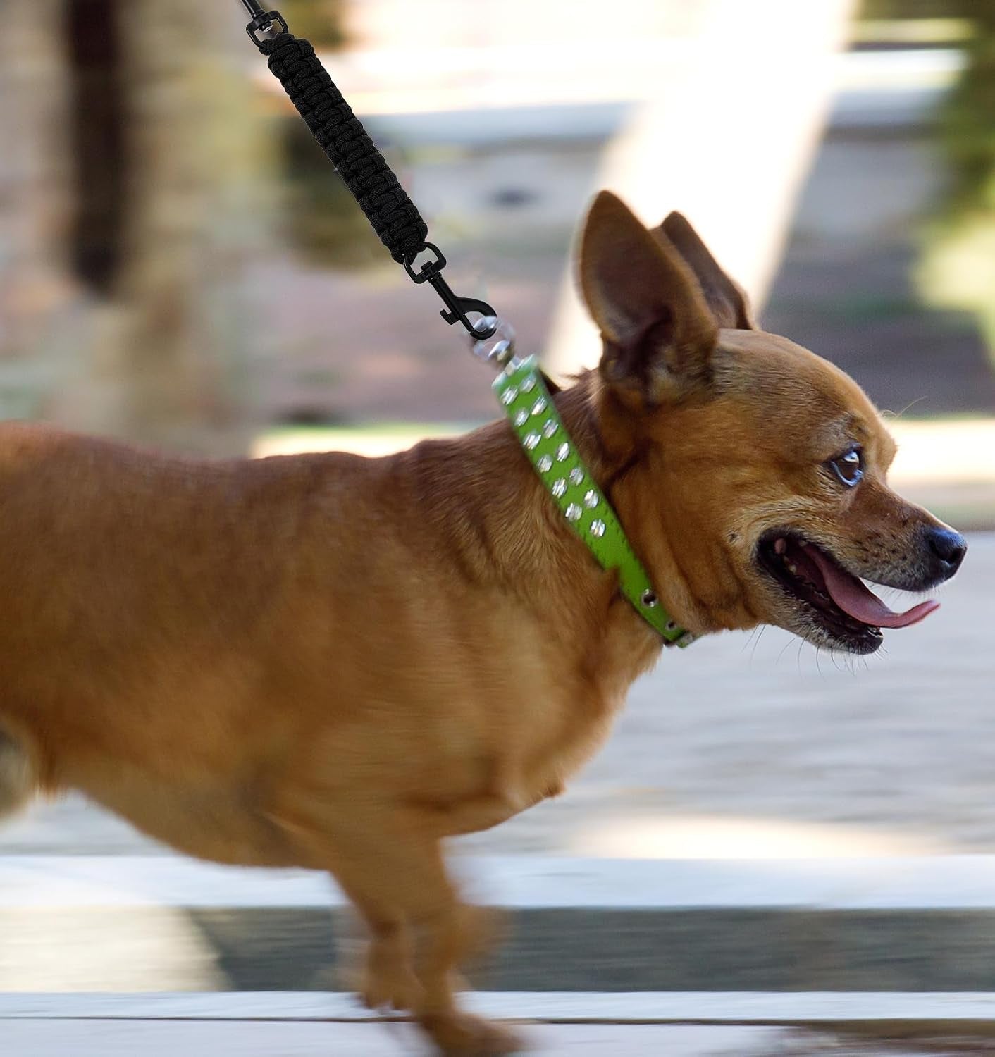 prong-collar-for-dogs-pinch-collar-for-dogs-with-double-ended-clasp-handmade-secure-connector-for-prongs-pinch-collars-leash-harness-accessories-black