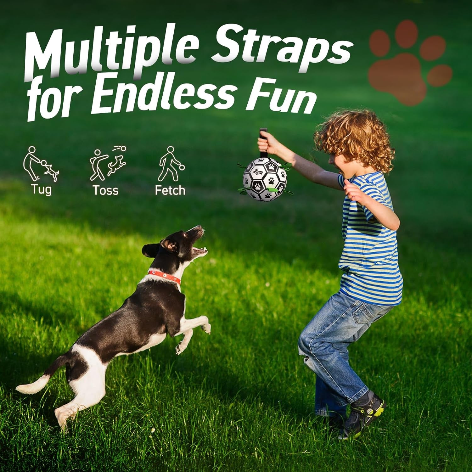 qdan-dog-toys-dog-balls-6-inch-dog-soccer-ball-with-straps-herding-balls-dog-birthday-toy-balls-for-20-40lbs-dogs-outdoor-puppy-toys-to-keep-them-busy-interactive-toy-for-tug-pool-water-toy-ball